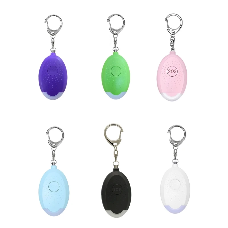 

OFBK Safe Personal Alarm with LED Light Multifunction Emergency-Safety Alarm Keychain USB Siren for Kids Elderly