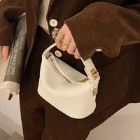 Sac à main simple et rétro, sac à bandoulière, petit sac carré en cuir souple 6