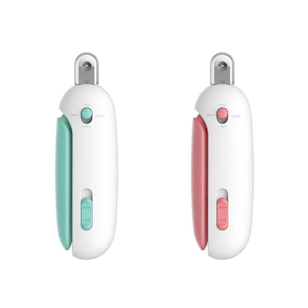 Pet Nail Clippers with Light for Dogs and Cats Rechargeable Easy and Safe Trimming with Precision Blades and LED Light 6