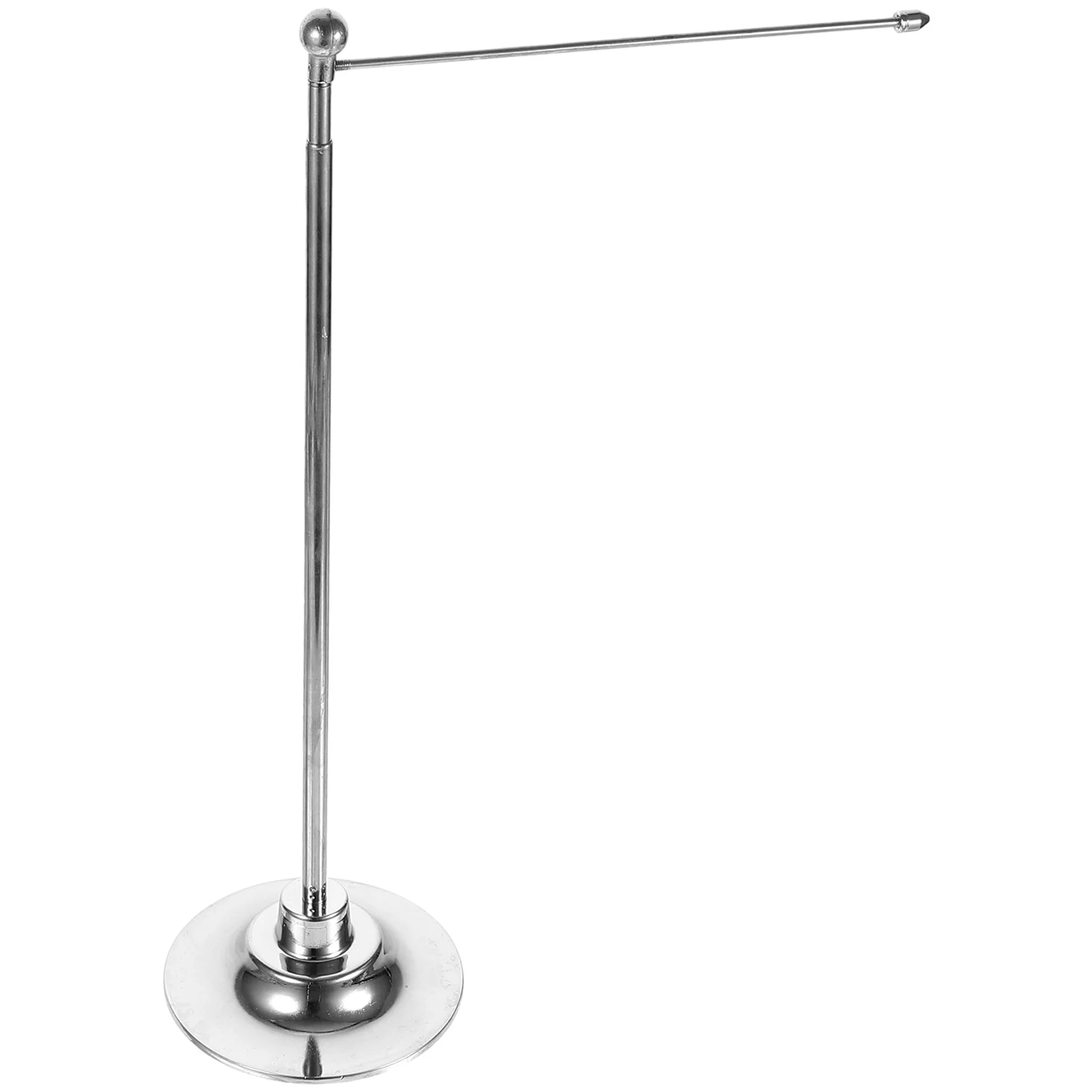 

Tabletop Flag Holder Stand Stainless Steel Table Flag Stands Base Telescopic Flag Pole Desktop Flag Pole Home Office