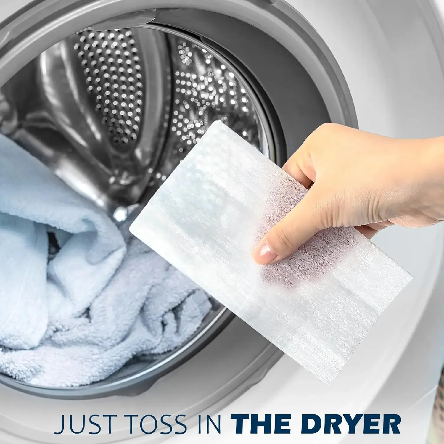 Dryer Sheets Bulk Natural Fabric Softener Sheets Plant Lavender Laundry Softener Naturally Removes Static Cling Drying Machine 3