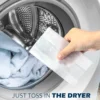 Dryer Sheets Bulk Natural Fabric Softener Sheets Plant Lavender Laundry Softener Naturally Removes Static Cling Drying Machine 3