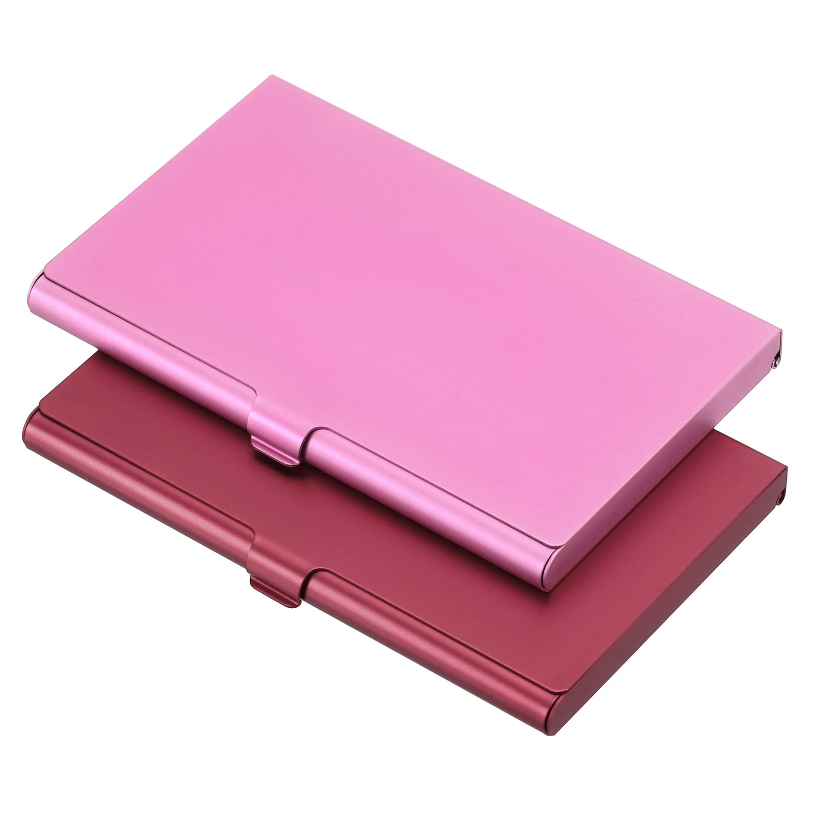 1/2Pc Creative Business Card Case Aluminum Alloy Card Holder Metal Box Cover Professional Business Card Holder Card Metal Wallet 6