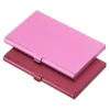1/2Pc Creative Business Card Case Aluminum Alloy Card Holder Metal Box Cover Professional Business Card Holder Card Metal Wallet 6