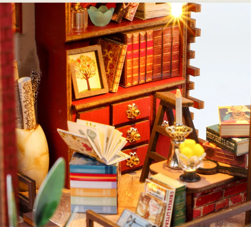 Magic Shack DIY Wooden Miniature Dollhouse Kit