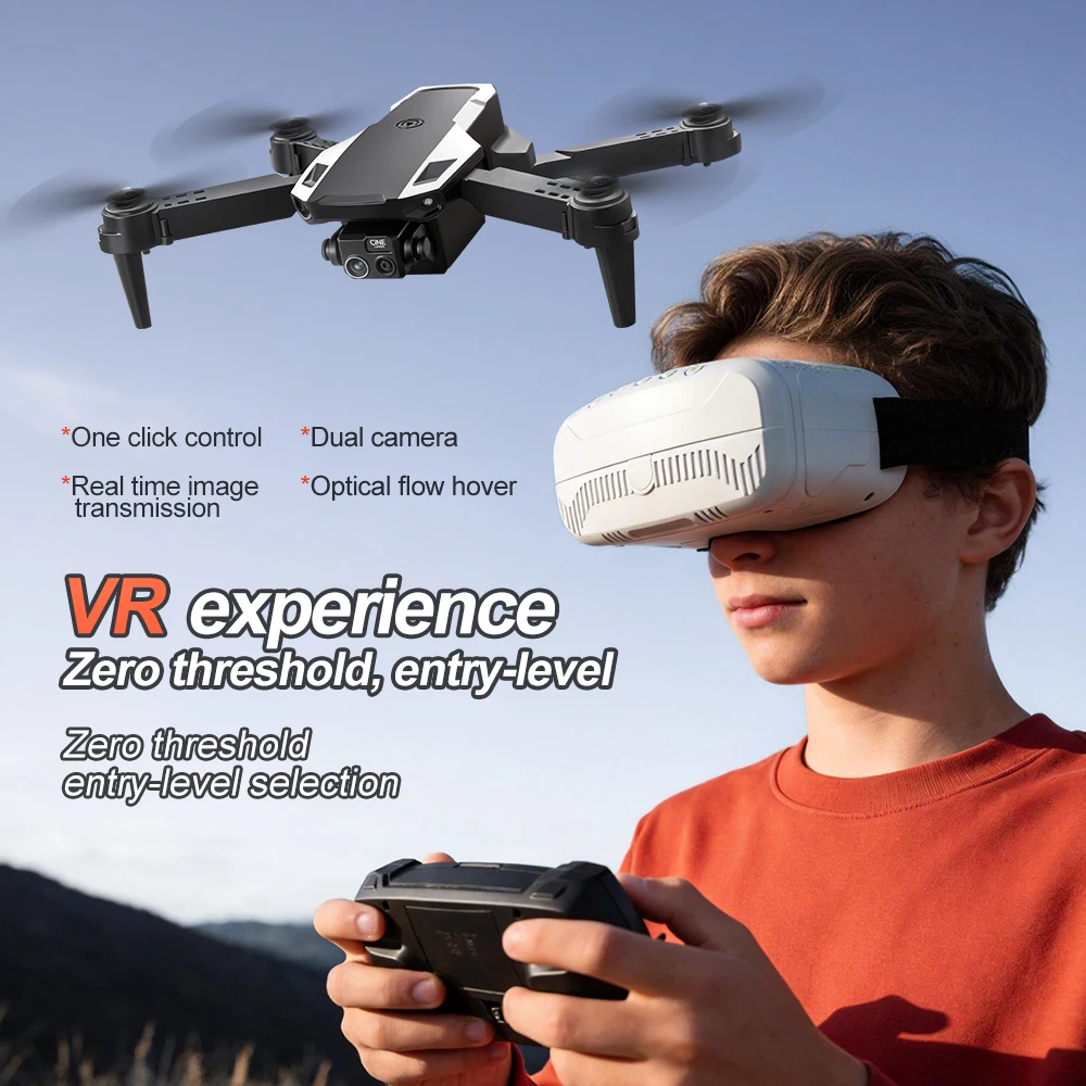 Drone M1 6K/8K avec caméra HD, WiFi, stabilisation, vol stable