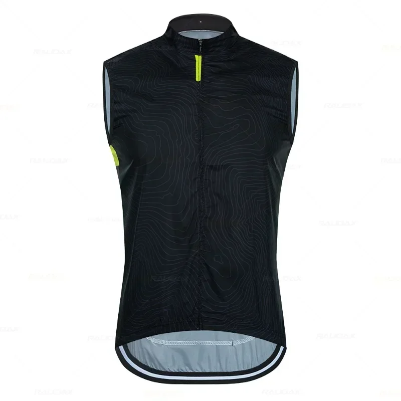 Raudax Windproof Cycling Jackets Unisex Bicycle Coats Cycling Clothing Bike Maillot Sports Sleeveless Vest Light Vest