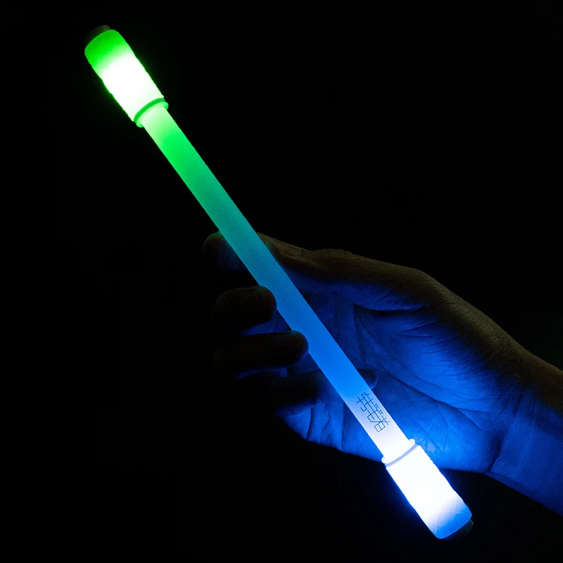 비쓰기 라이트 펜 손가락 회전 펜, 알루미늄 합금 LED 밝은 빛 펜 팁, 스키 회전 펜, 경쟁 기술