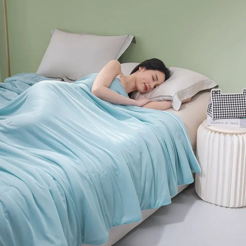 CoolingBlanketforHotSleepersCoolFeelingFibreBedspreadCool
