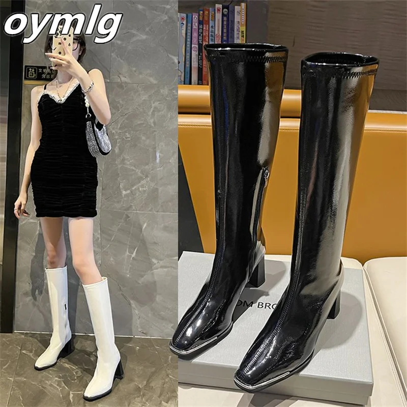 

Long boots women's 2022 summer new boots spring and autumn long tube small tall tube autumn niche but knee knight boots