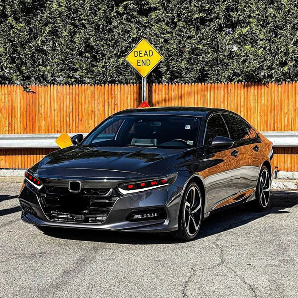 Headlights for Honda Accord 10th Gen 2018-2022 Quadruple Beam - Image 6