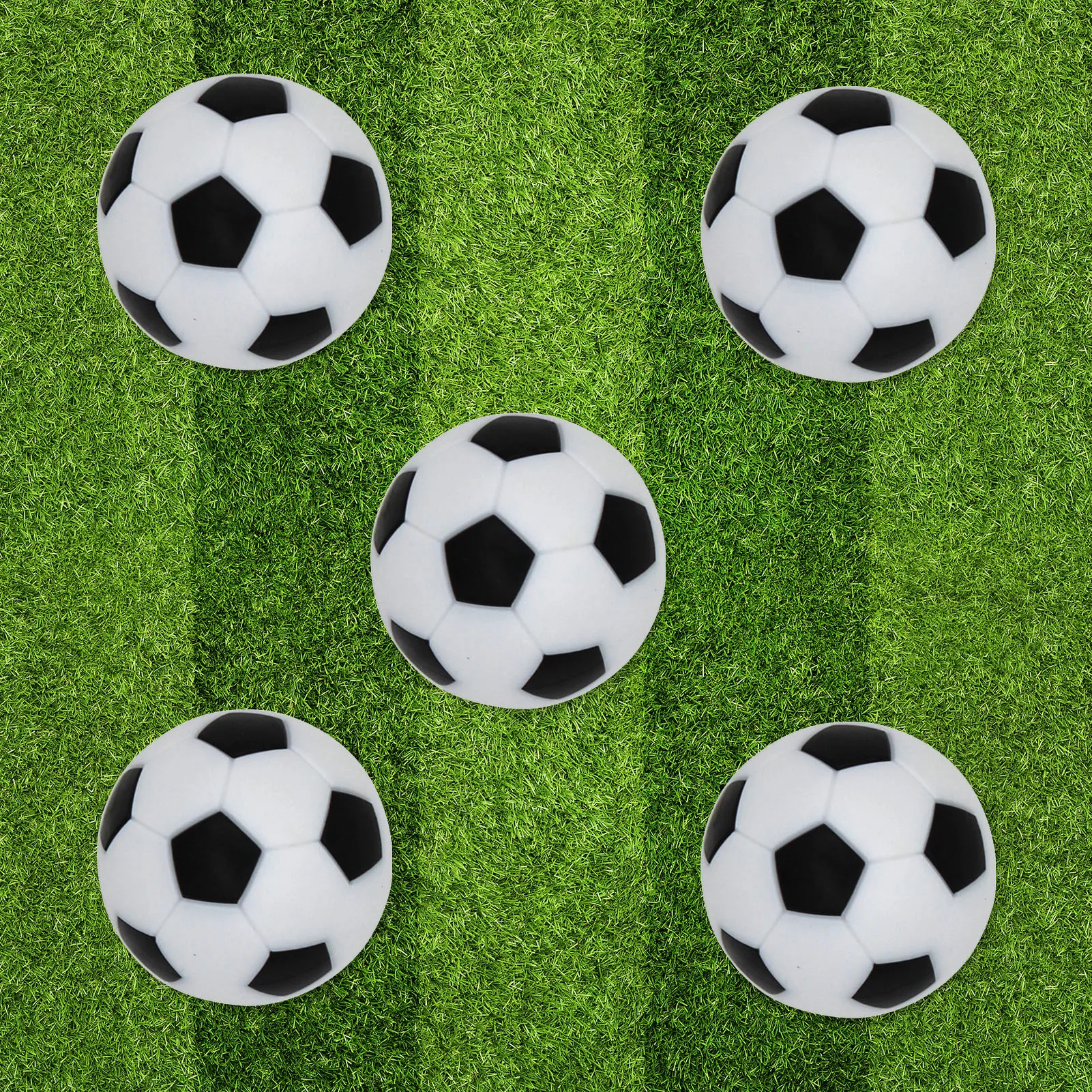 10Pcs Boardgame Football Practical Desktop Game Replacement Balls Fade-less Bright Colors Table Soccer