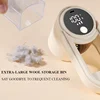 Home Hairball Trimmer Electric Lint Remover Portable Digital Display Fabric Shaver Rechargeable Fluff Pellet Remover for Sweater 5