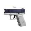 Summer Mini Manual Water Gun Toy Glock Pistol Unharmful Non Electric Water Spray Toy Outdoor Swimming Pool Beach for Kids Adult 6