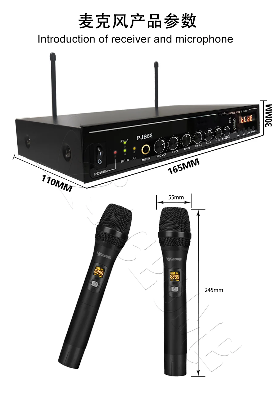 TSRINM05-4TB 77K 22" MIC Inandon Touch Screen Karaoke System Mixer Machine Intelligent Voice Keying Movie Dual System Score