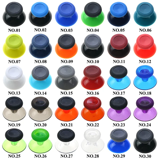 JCD 2pcs For Microsoft XBox Series X S Controller 3D Analog Thumb Sticks Grip Joystick Cap ThumbSticks Cover