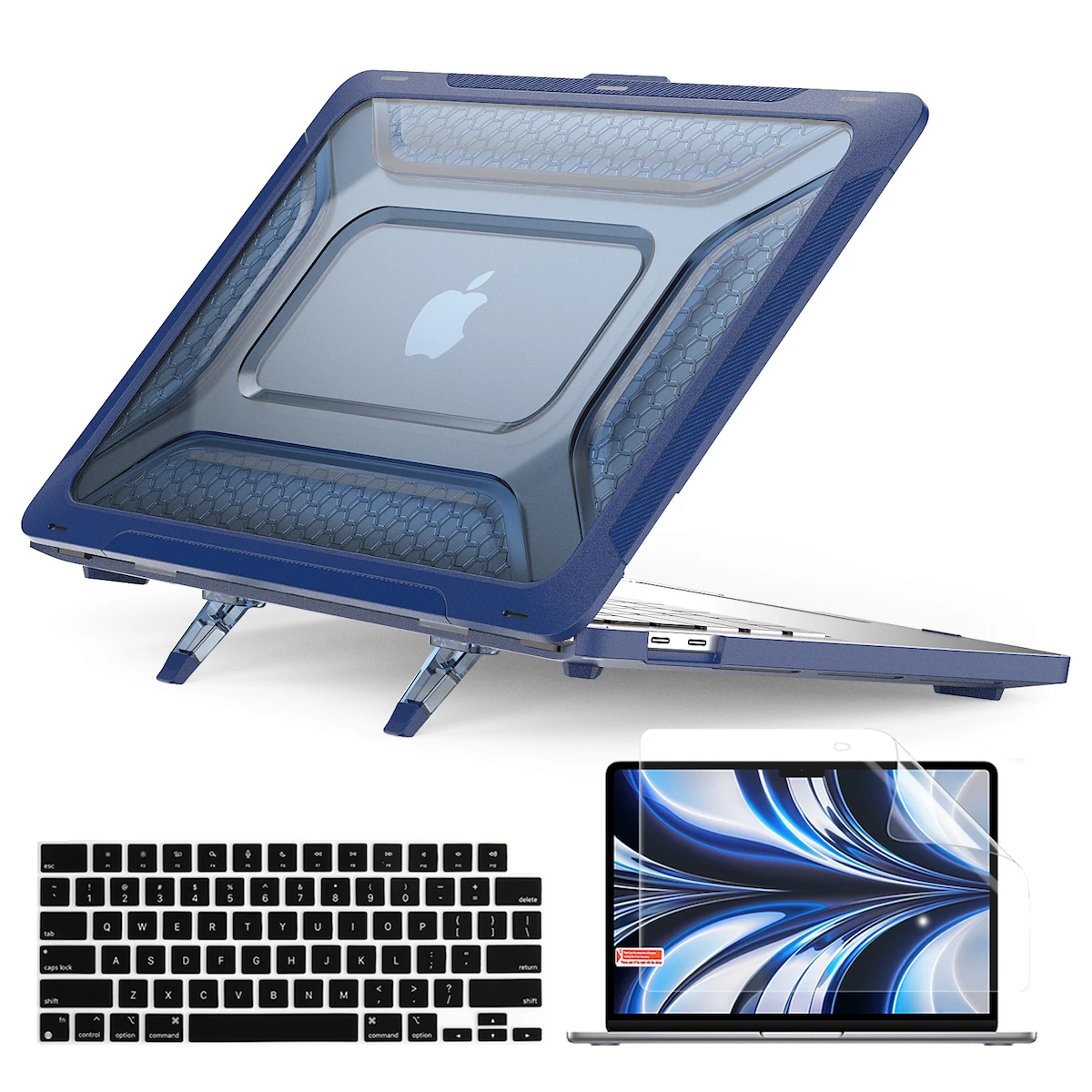 Custodia Per Macbook M3 M2 M1 Pro 13 14 16 A2338 A2442 A2918 A2681 Air 13 A2337 A2141 A2251 A2179 A1706 A1708 Custodia In Plastica