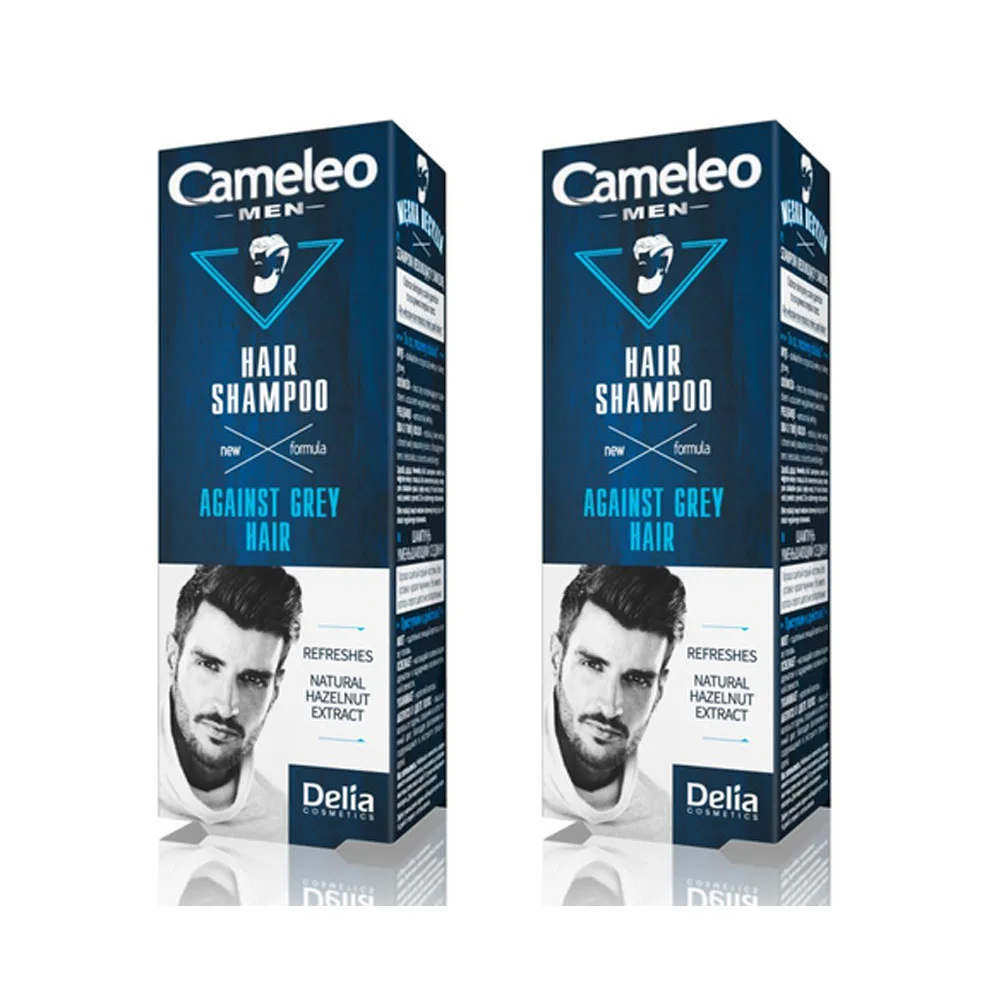 

2PCS MEN Shampoo Anti Dandruff , Against Grey Hair 150 ml