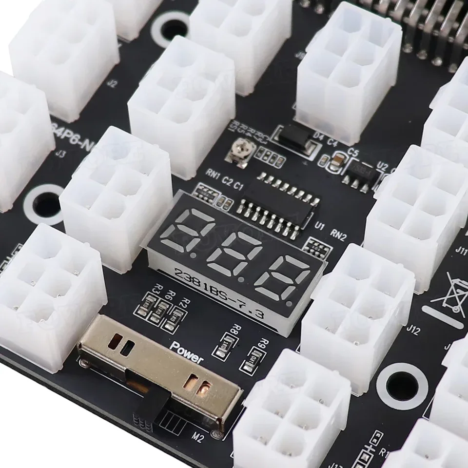 Breakout Board X17 Adattatore Alimentatore HP Server Mining Cripto - Foto 6