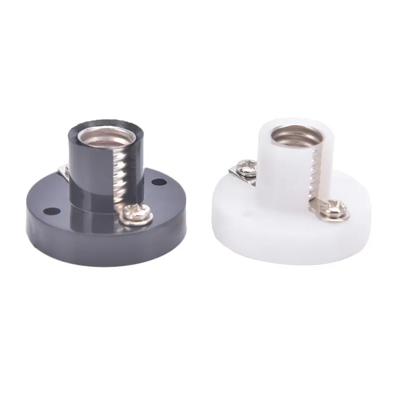 Mini Screw Lamp Base E10 Lamp holder Light Bulb Socket Holder Adapter DIY Flat Bases Physics Electric Beads Testing Parts