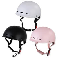 1PC New Helmet Adjustable Male And Female Summer Riding Half Helmet Four Seasons Universal Electric Car Brim Type Safety Helmets 1