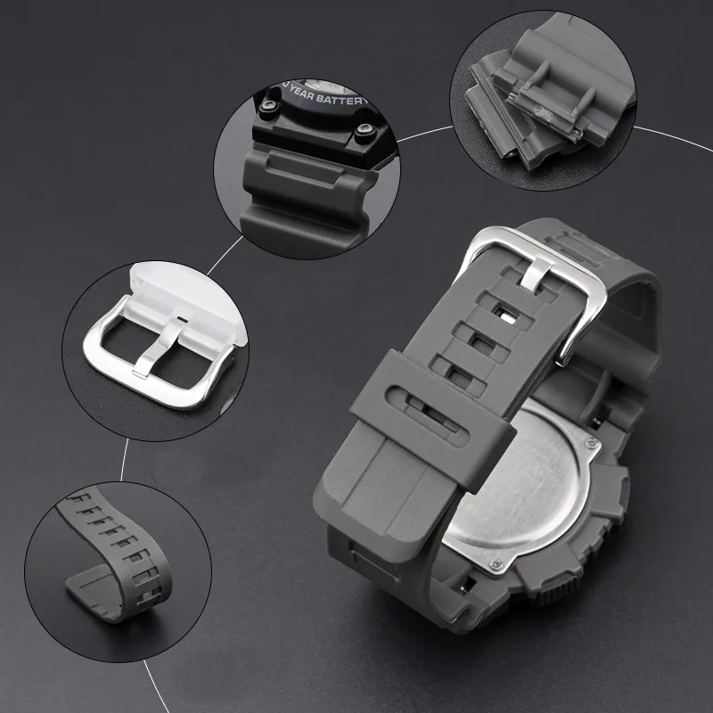 Sport Strap for Casio G-SHOCK AQ-S810W/S800W AE-1200 AEQ-110W MCW