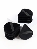 Black Triangle Powder Puff Facial Makeup Sponge Soft Velvet Cosmetics Puff Mixer Beauty Foundation Make-Up Sponge Makeup Access 3