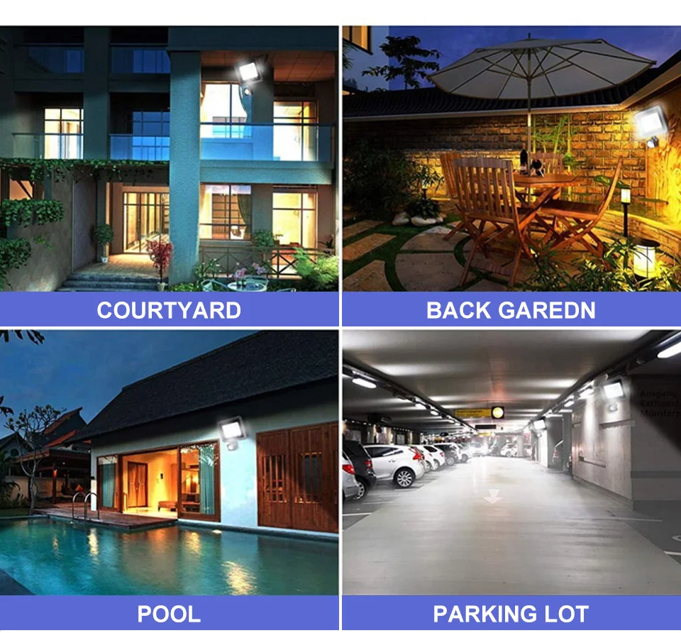 LED Flood Lights AC 220V 200W 100W 50W IP66 Sfbea2dc6372b4c31b7d9eed172fca0daM