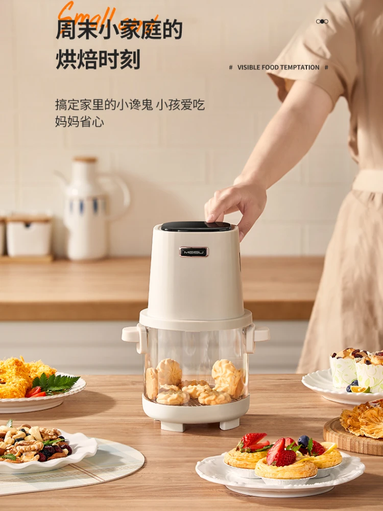 Home Mini Portable Visual Air Fryer Electric Fryers Oven Freshener Fry Oil  Fry Airfryer Grill Hot Oils Airfrayr Pan Fray Ovens