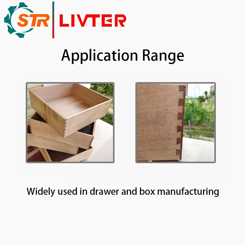 Woodworking dovetail machine, tenoning machine, male and female tenon drawer, beehive mortise and tenon processing