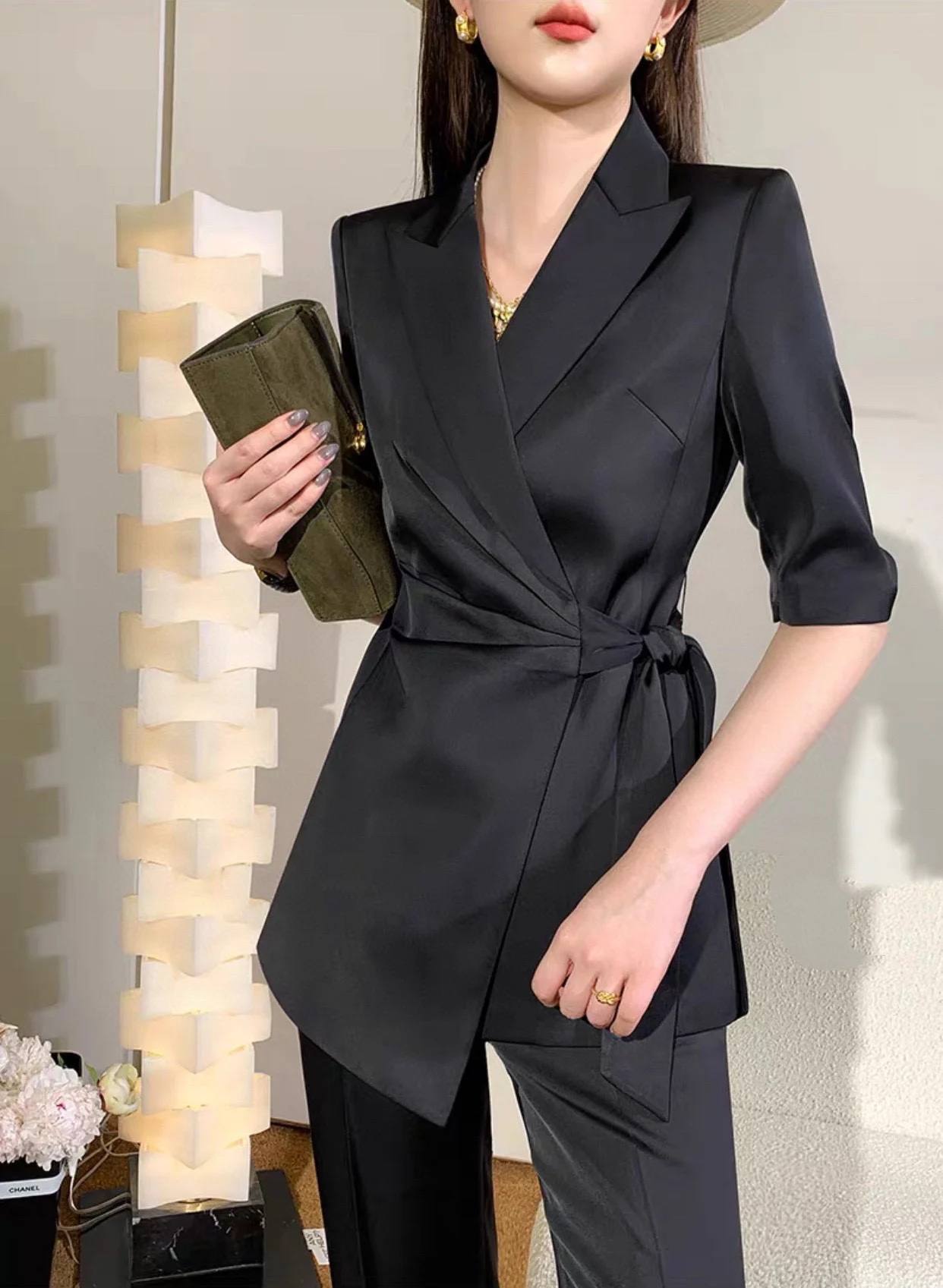 

2023 Autumn/Winter Fashion New Women's Clothing Leisure Suit Two-Piece Set 0905