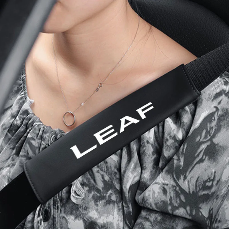 

Car Seat Belt Cover Adjustable for Kids Adults Seat Sleep Positioner Protect Shoulder Interior For Nissan Leaf Car Accessories