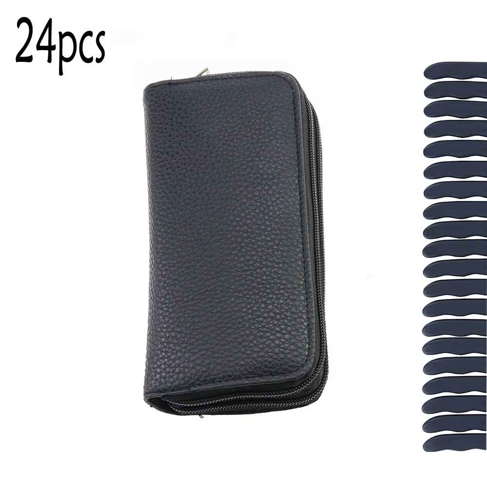 Serralheiro Titanium Plating Tool Kit com Punho Cinza Picktools Prática Iniciante 24 Pcs