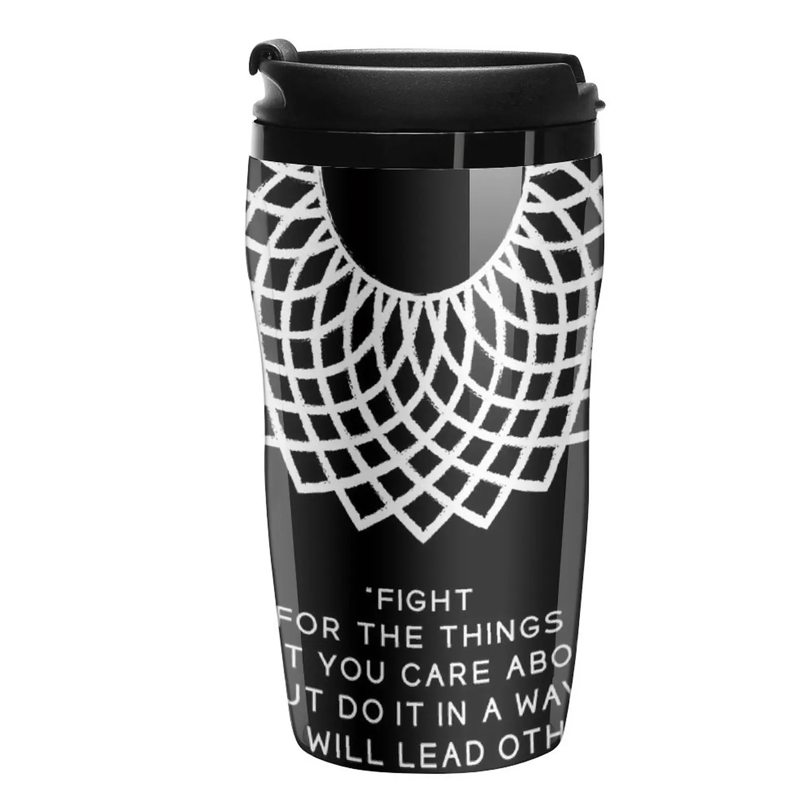 

Dissent collar, rbg poster, RUTH BADER GINSBURG, lawyer gift Travel Coffee Mug Espresso Cup Coffee Accessory Glasses For Coffee