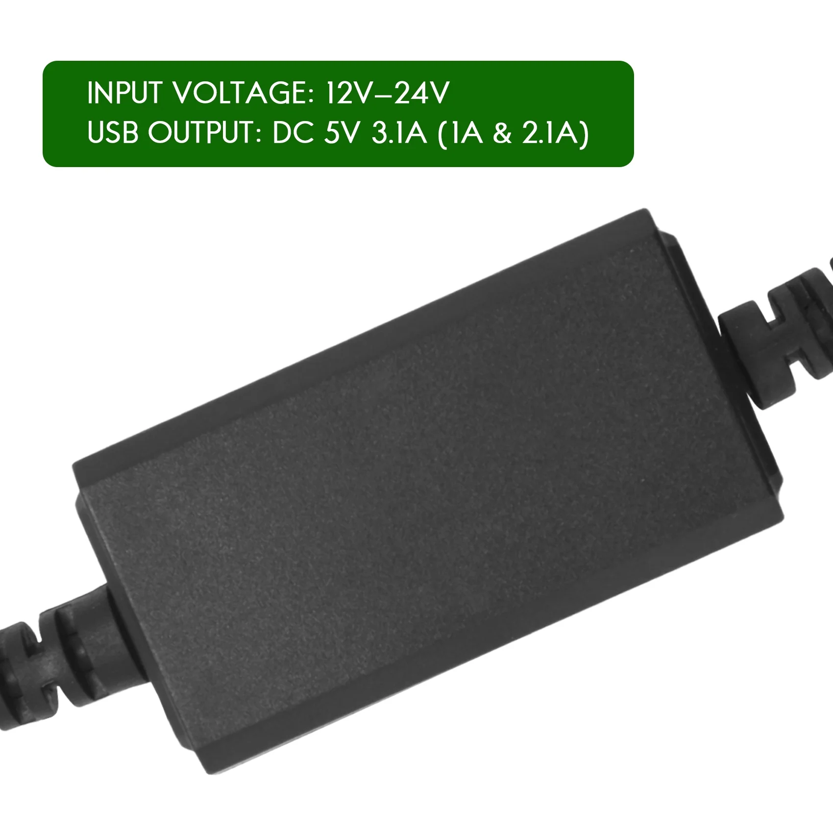 

12 В водонепроницаемое зарядное устройство для мотоцикла с двумя USB-портами