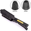 Ceramic Tourmaline Ionic Titanium Flat Iron Hair Straighten 2 In 1 Steam Vented Hole Design Wide Plate Hair Straightener 6