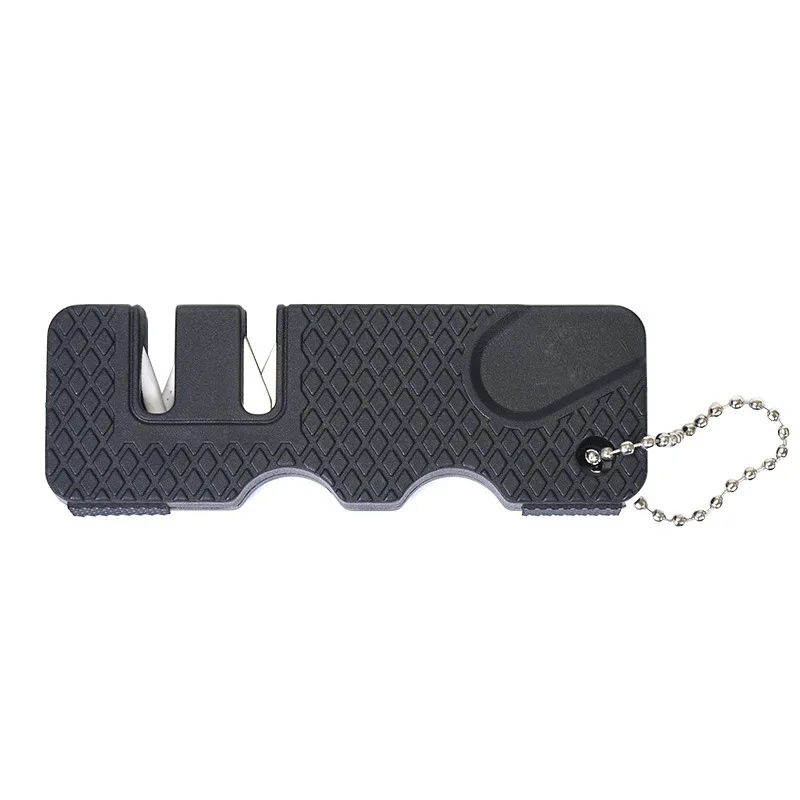 Kitchen Knife Sharpener Pocket Ceramic Sharpen Tool Scissor Sharpen Gears Fish Hook Carbide Knife Outdoor Multi Tools Navajas - 5