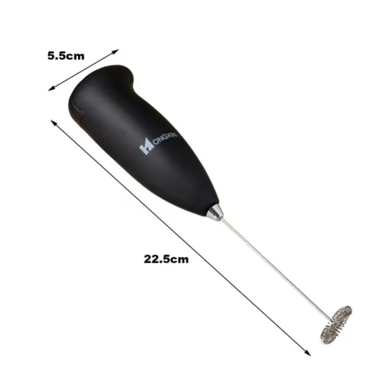 Compact USB Rechargeable Multi-Speed Milk Frother and Foam Maker