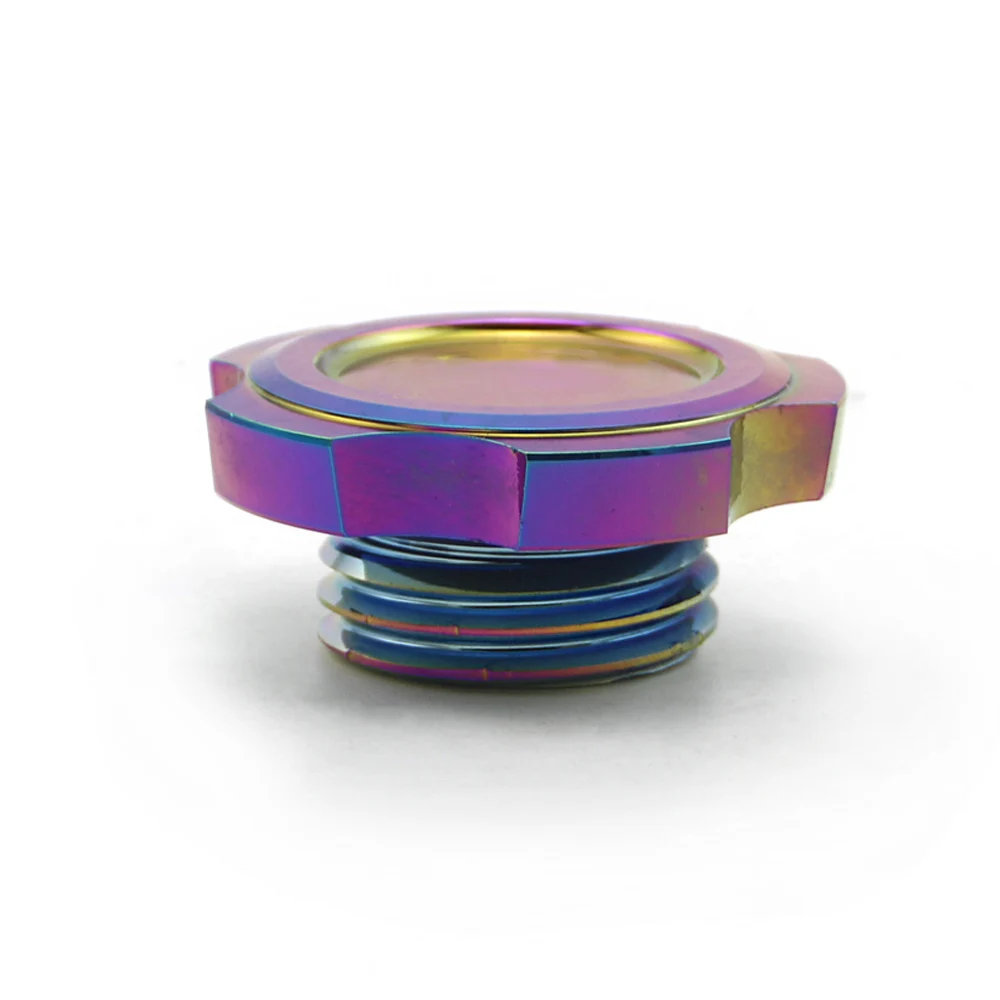 Engine Oil Filler Cover 7 Colors Available Aluminum Alloy Engine Oil Filler Cap for Subaru WRX GC GD GF GM GG GE Tank Covers Auto Replacement Parts