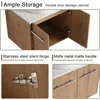 24" Floating Bathroom Vanity with Sink,24 Inch Single Sink Wall Mounted Bathroom Vanity,2 Doors and White Ceramic Basin Sink Top 5