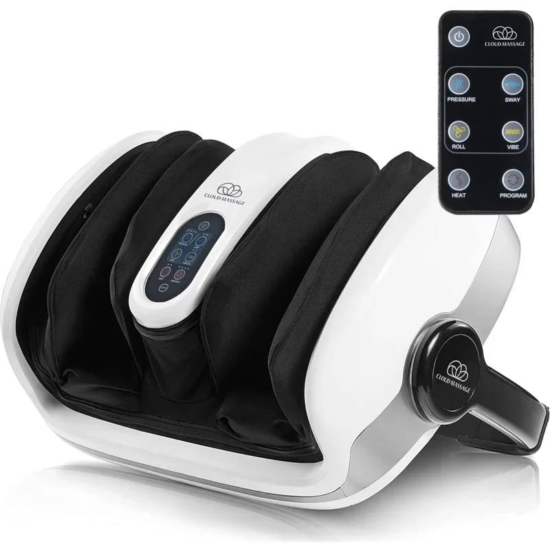 

Cloud Massage Shiatsu Foot Massager with Heat - Feet Massager for Relaxation, Plantar Fasciitis Relief, Neuropathy, Circulation,