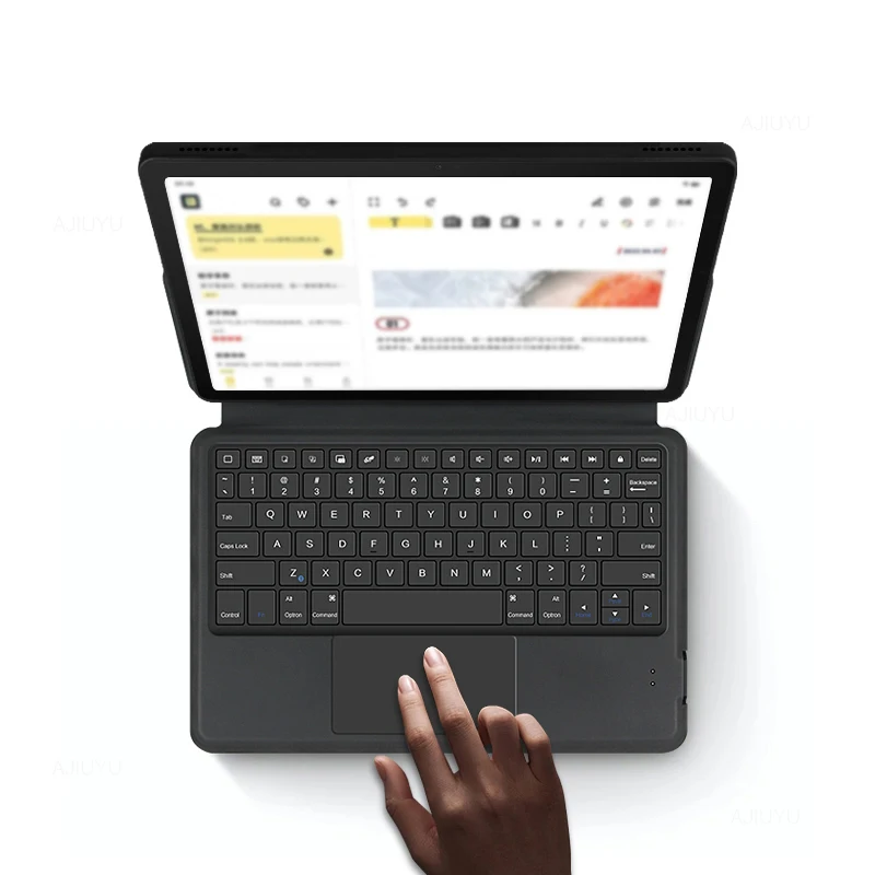 Capa sem Fio Teclado Bluetooth Escudo Protetor Amazon Fogo Max 11 2023 11 Tablet Touch Pad - Imagem 6