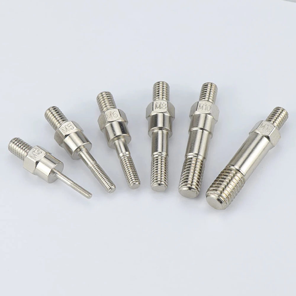 BT-606 BT-605 BT-607 BT-609 BT-610 Manual Rivet Nut Gun Part Rivet Head Screws Pull Rod Accessories M3 M4 M5 M6 M8 M10 M12 rivet gun rivet nut tool rivet gun set