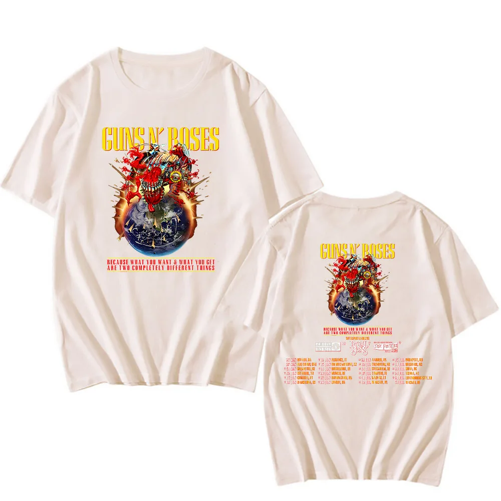 GUNS N' ROSES 2025 ツアーTシャツ Lサイズ Shop Official Guns N' Roses Merchandise | 2025 Tour Globe