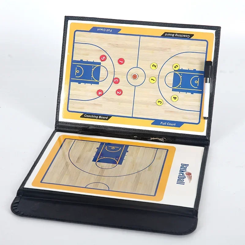 Magnetic Basketball Tactical Board Folding Coach Board Portable Competition Game Training