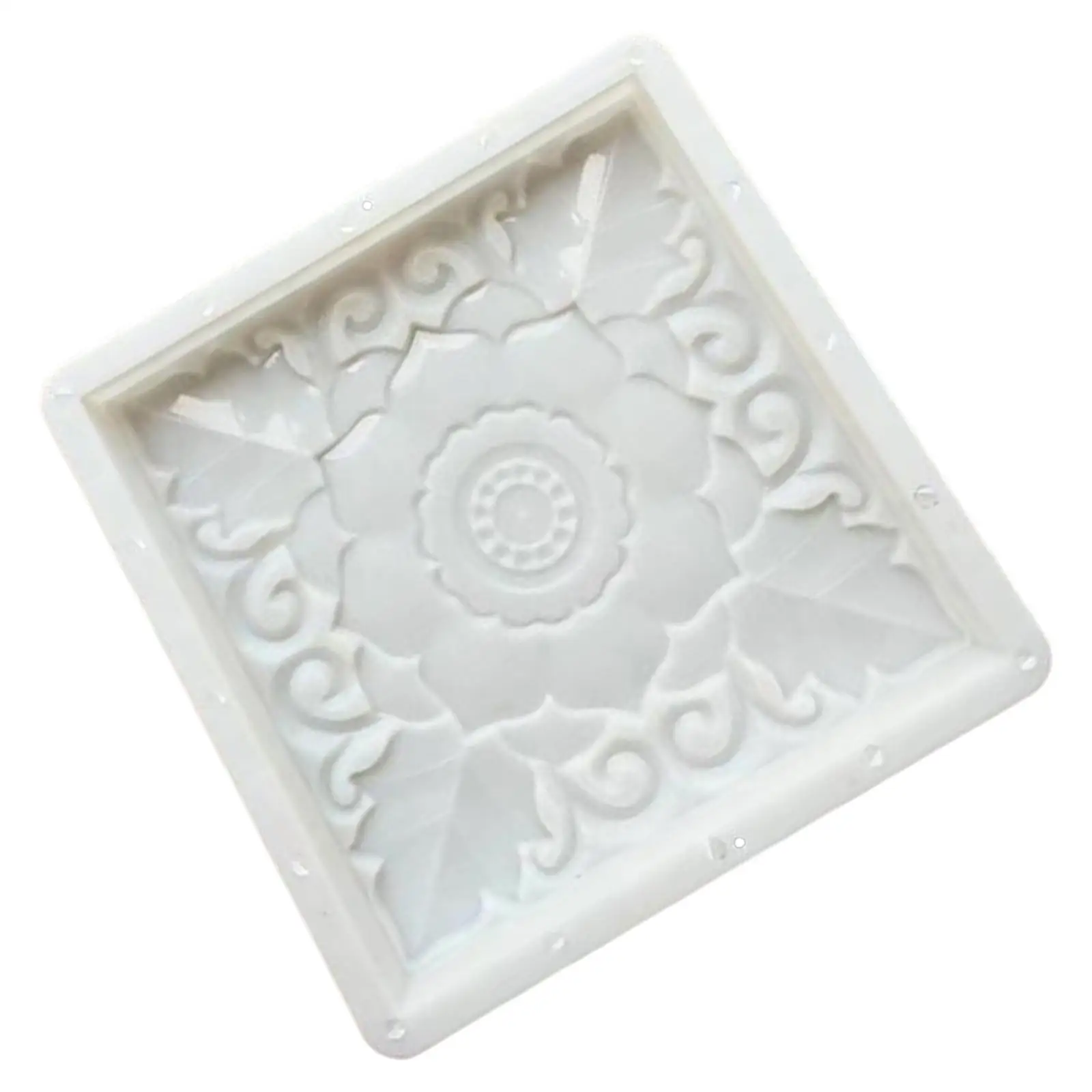 Square Shape , Reusable Concrete Cement Stepping for DIY Manual Garden, Backyard, Patios Decor