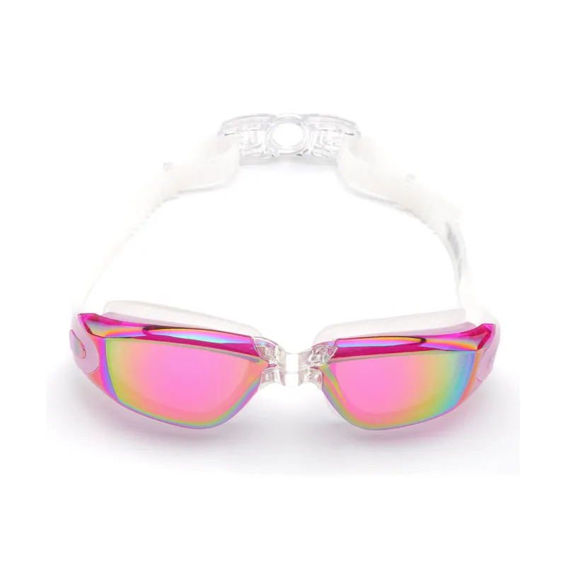 Professional Silicone Swimming Goggles Anti-Fog Electroplating Uv Swimming Glasses for Men Women Diving Water Sports Eyewear 5