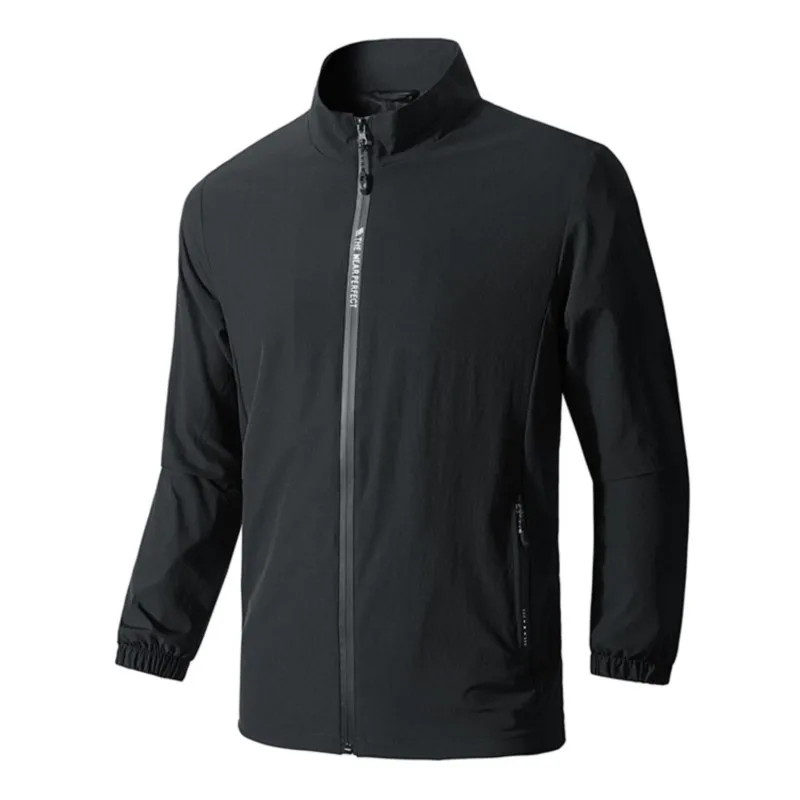 Golf Lightweight Coat Men's plus Size Sports Top Spring and Autumn Golf Breathable Cooldry Jacket Men