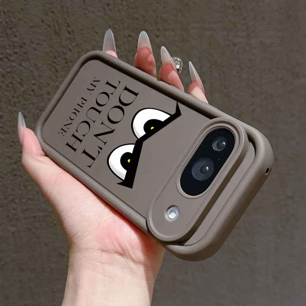 Don't Touch My Phone - Soft Feel Protective Case with Eye Ladder Design