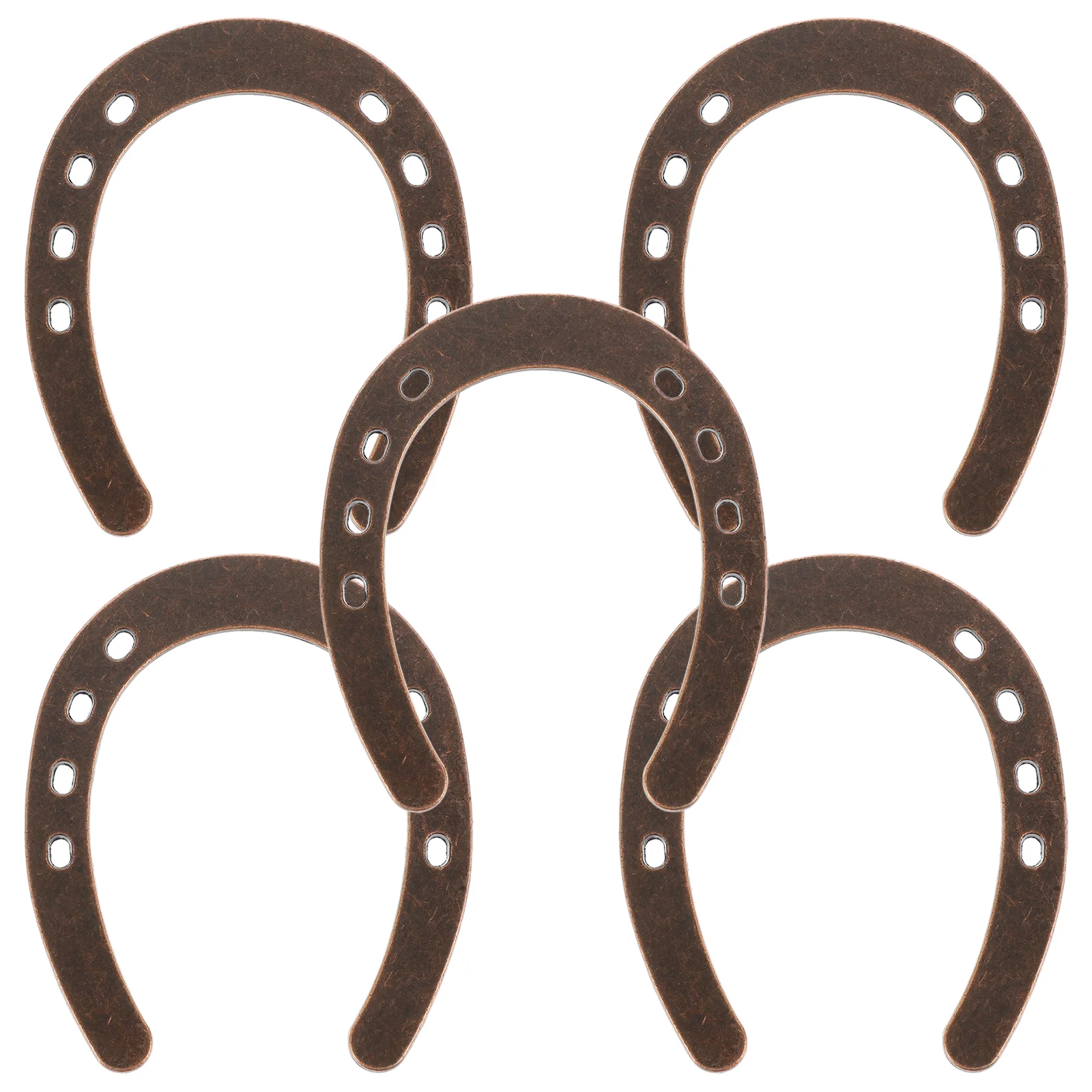 5Pcs Horseshoe Sculptures Horseshoe Hanging Decoration Celecbration Wall Hanging Weddings wall art decor wall hanging pendant crystal wall hanging